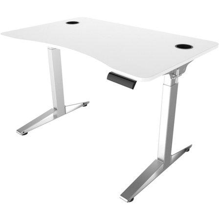 BETTERBEDS Defy Electric Desk Adjustable Base, Silver BE2656236